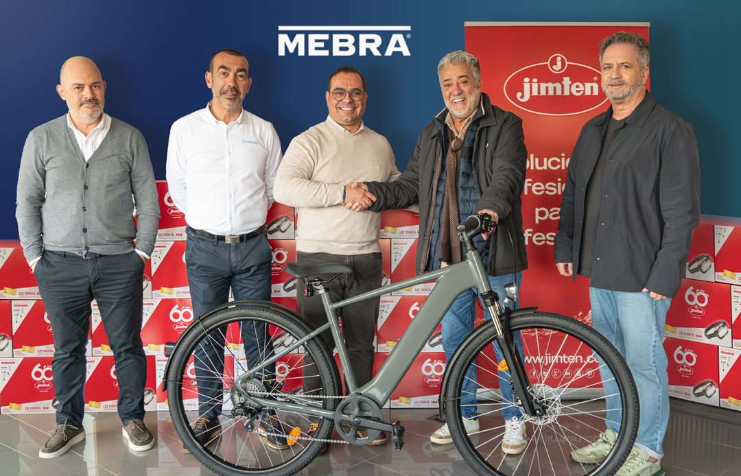 MEBRA® recebe vencedor do sorteio JIMTEN