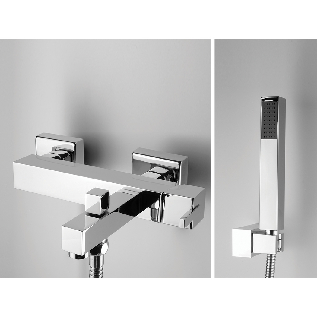 Torneira de Banheira CUBIC Cromada - AIDIA - 5606240209873