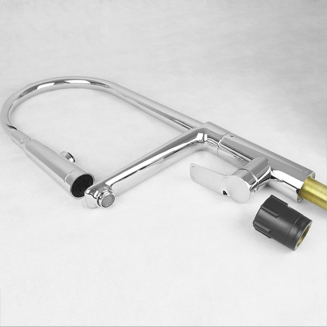 Torneira de Cozinha SOFT Chuveiro Cromada - AIDIA - 5606240164363