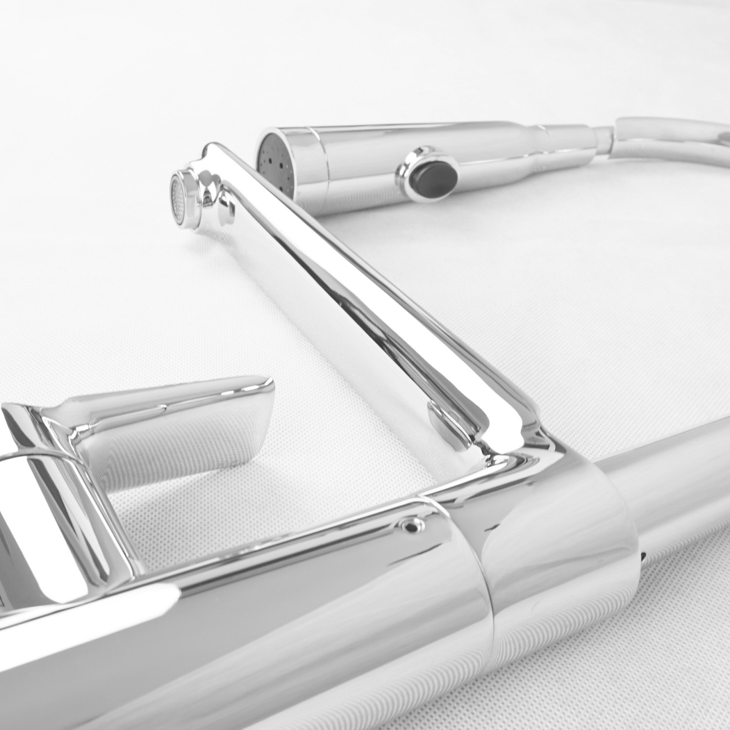 Torneira de Cozinha SOFT Chuveiro Cromada - AIDIA - 5606240164363