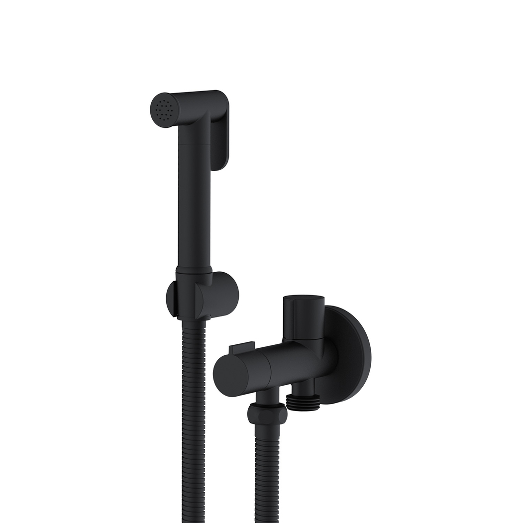 Kit de Chuveiro Higiénico ELEGANCE Preto - AIDIA - 5606240230501