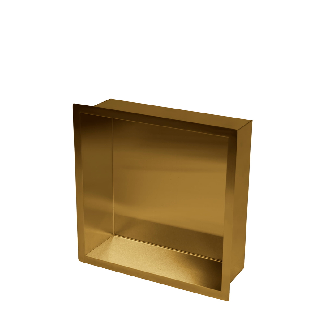 Nicho de Parede VITTA Dourado 30x30 - AIDIA - 5606240230754