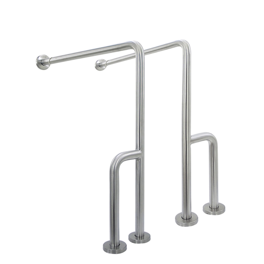 Barra de Apoio ao Chão Direita 76x84cm - AIDIA - 5606240152971