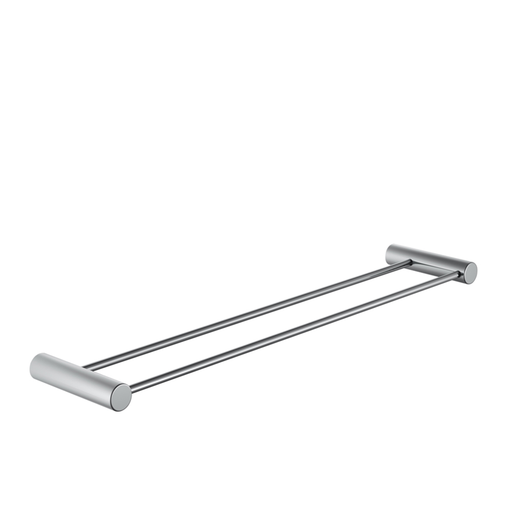 Toalheiro de Barra Duplo Série 811800 Cromado - AIDIA - 5606240224623