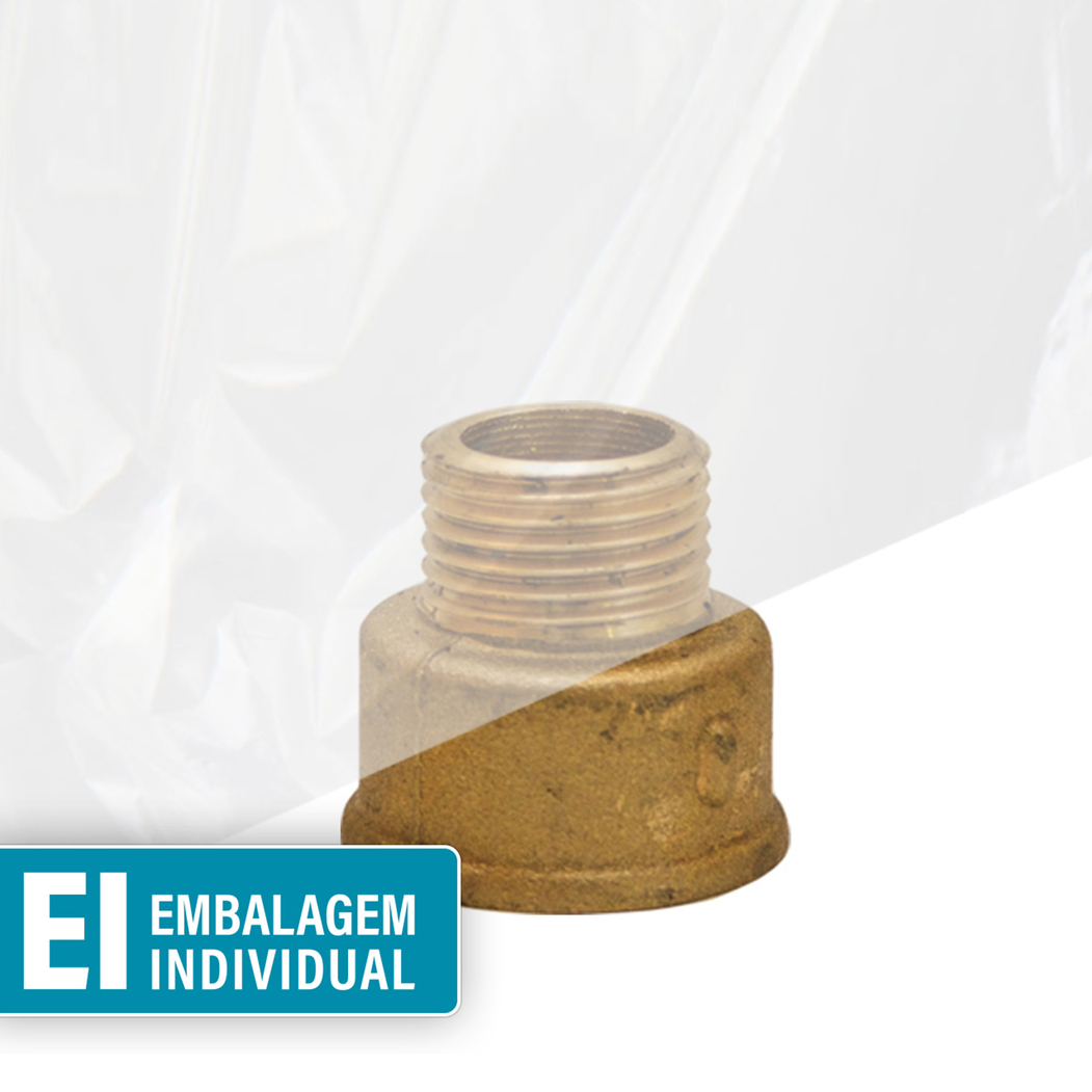 União Redução Latão M/F ¾