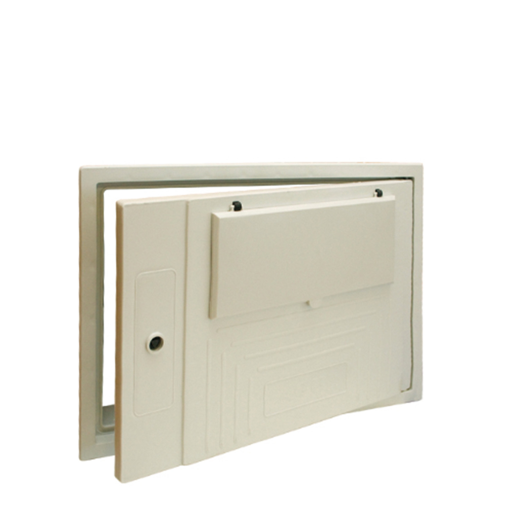 Porta com Aro p/ Caixa Contador Água 50x35 - 5606240160457