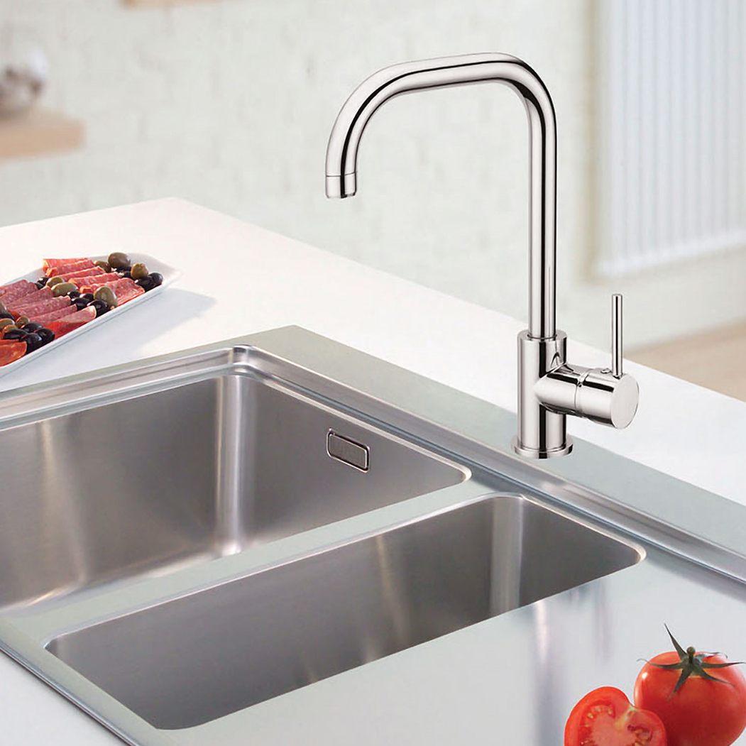 Torneira de Cozinha DIVE Cromada - AIDIA - 5606240136315