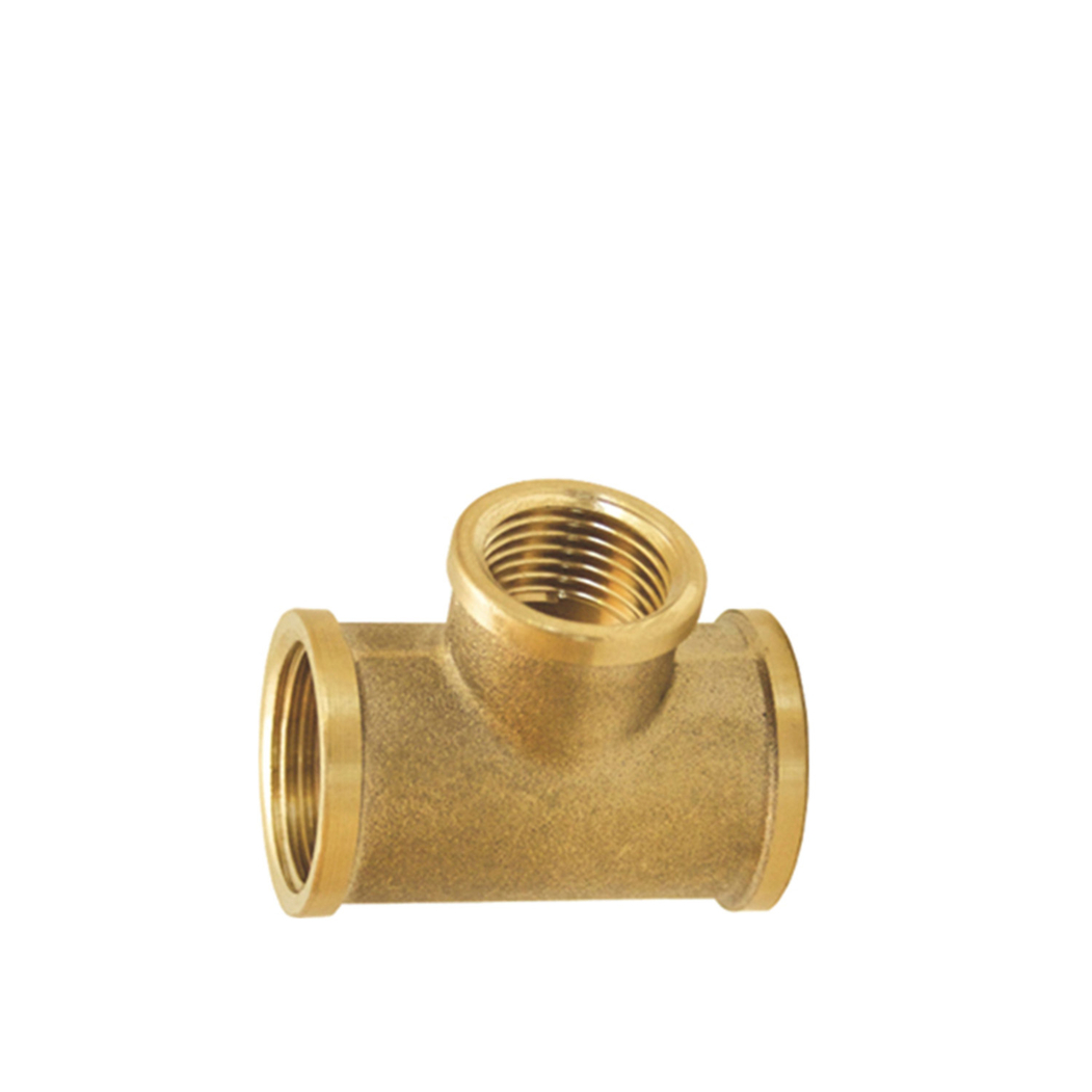 Tê Redução Latão Fêmea ¾