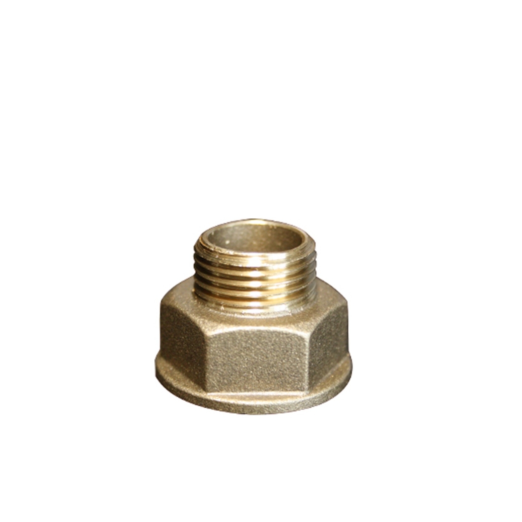 União Redução Sextavada Latão M⅜