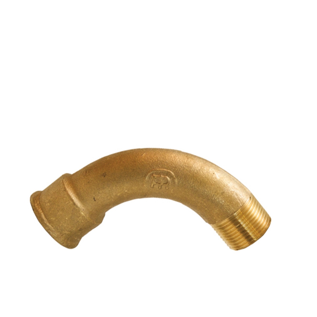 Curva 90º Latão M/F ½