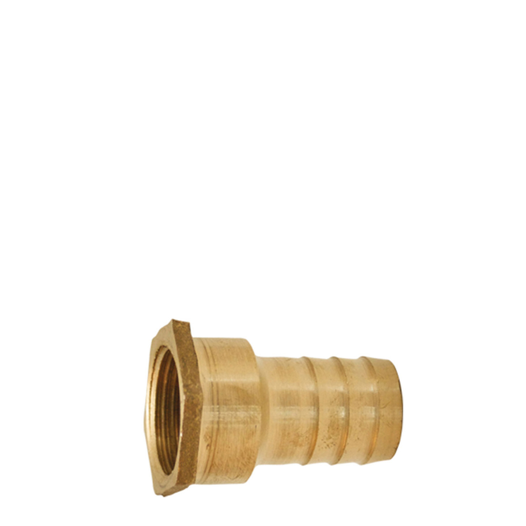 Canhão Latão Fêmea p/ Plástico ½
