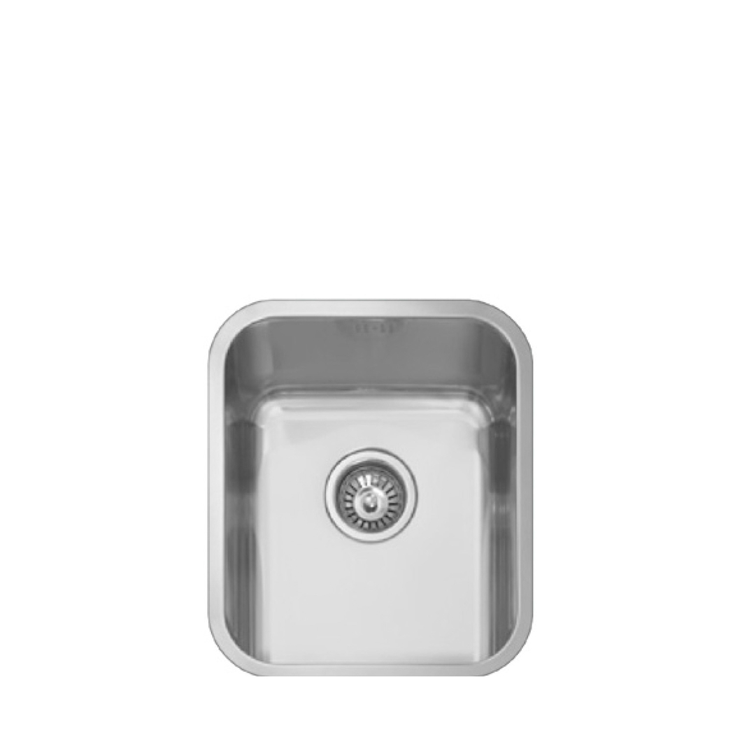 Banca de Cozinha de Encastrar ROMA Cromada 34x40cm - 8435183132453