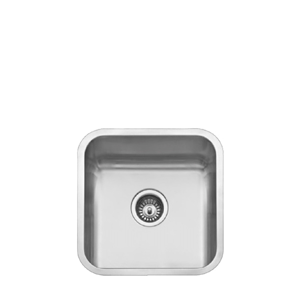 Banca de Cozinha de Encastrar ROMA Cromada 40x40cm - 8435183132767