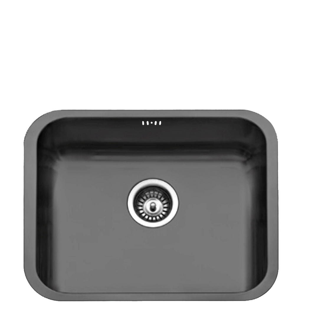 Banca de Cozinha de Encastrar ROMA Preta 50x40cm - MB07440401