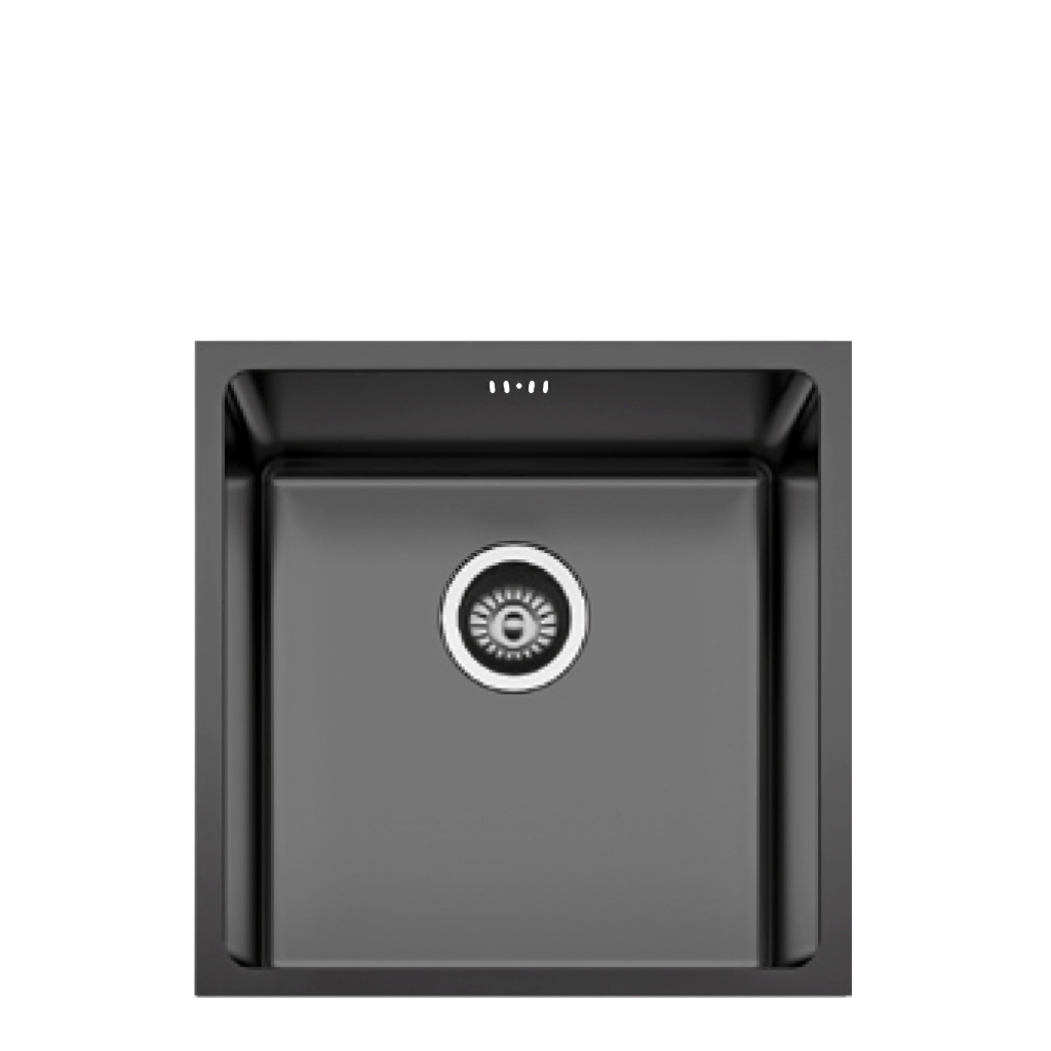 Banca de Cozinha de Encastrar BERLIM Preta 40x40cm - MB07440501