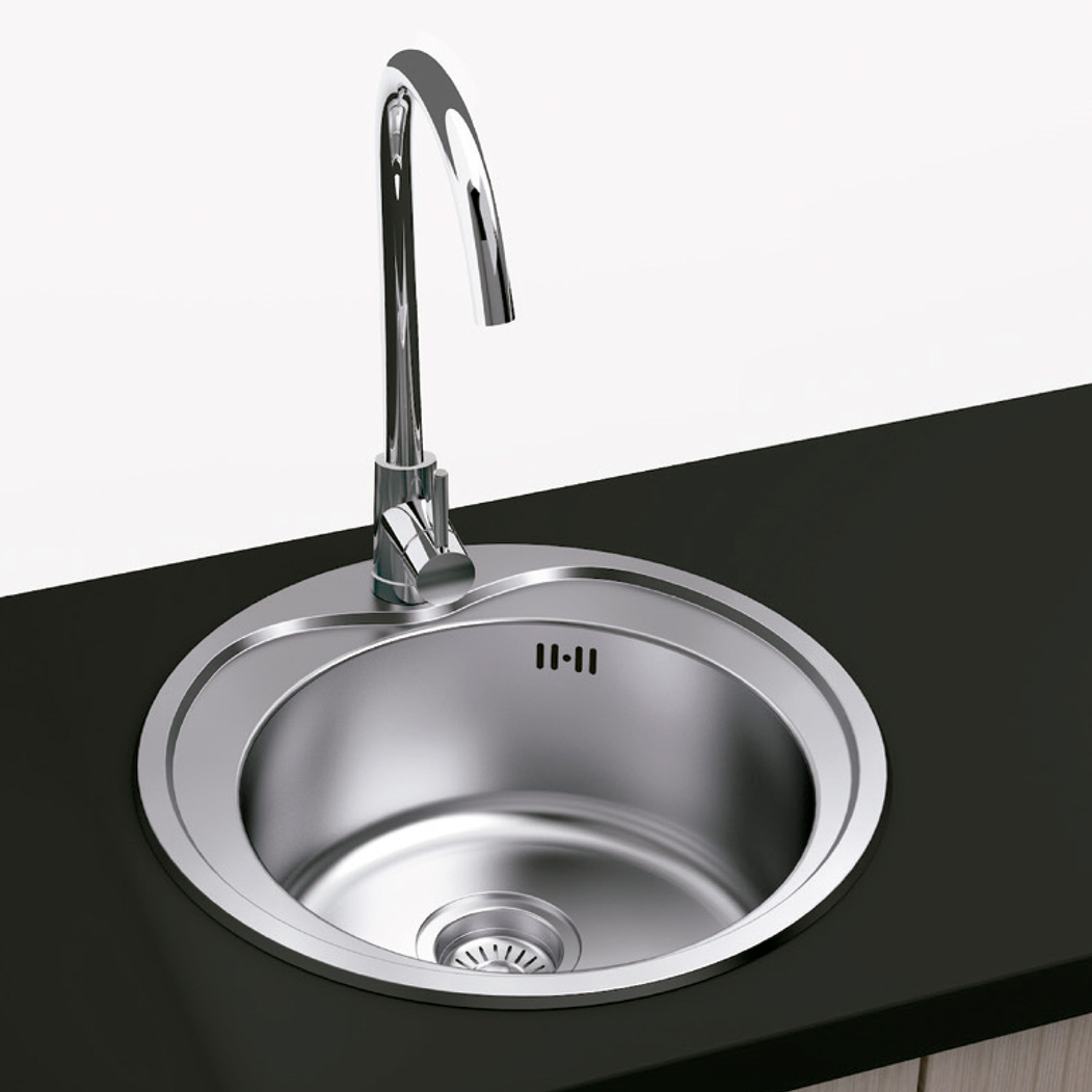 Banca de Cozinha ISTAMBUL Cromada 49cm - 8435183135171