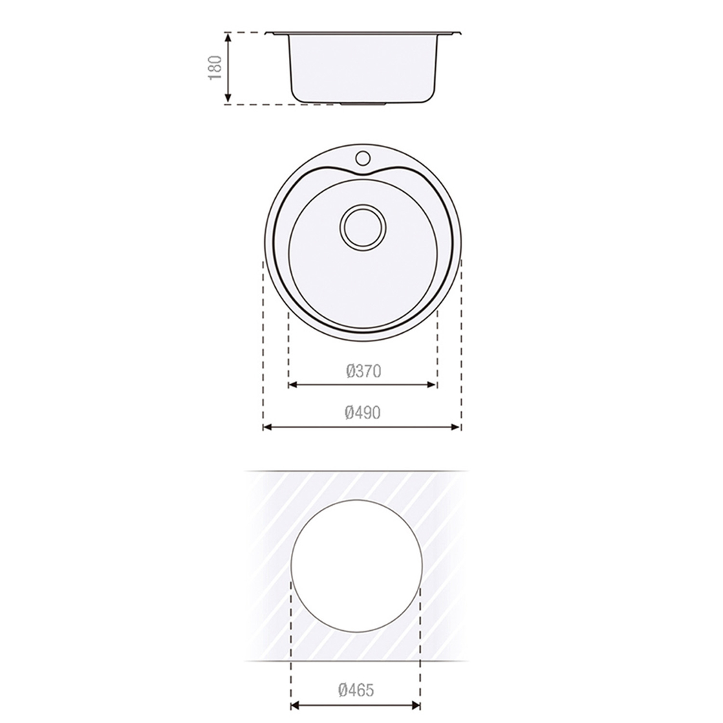 Banca de Cozinha ISTAMBUL Cromada 49cm - 8435183135171