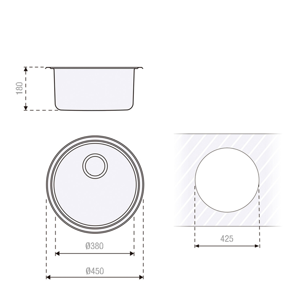 Banca de Cozinha OSLO Cromada 45cm - 8435183135249