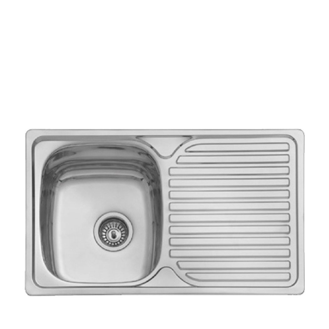 Banca de Cozinha VIENA Cromada 80x48cm - 8435183134624