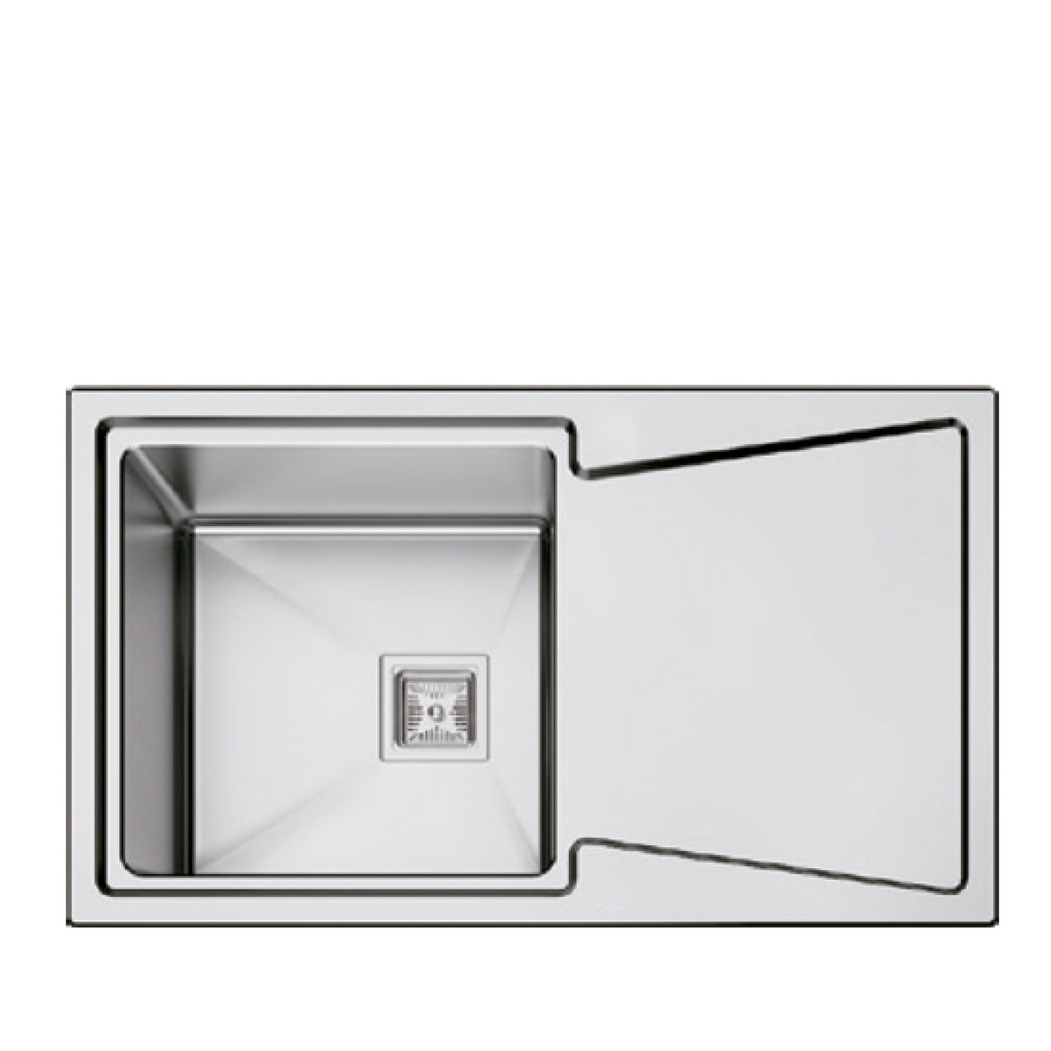 Banca de Cozinha NUEVA YORK Cromada 86x50cm - 8435183133740