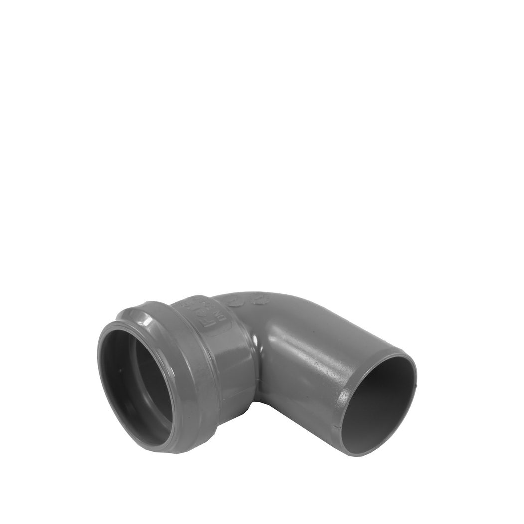 Curva 90º PVC DIN 32 x 90 - 5606240057849