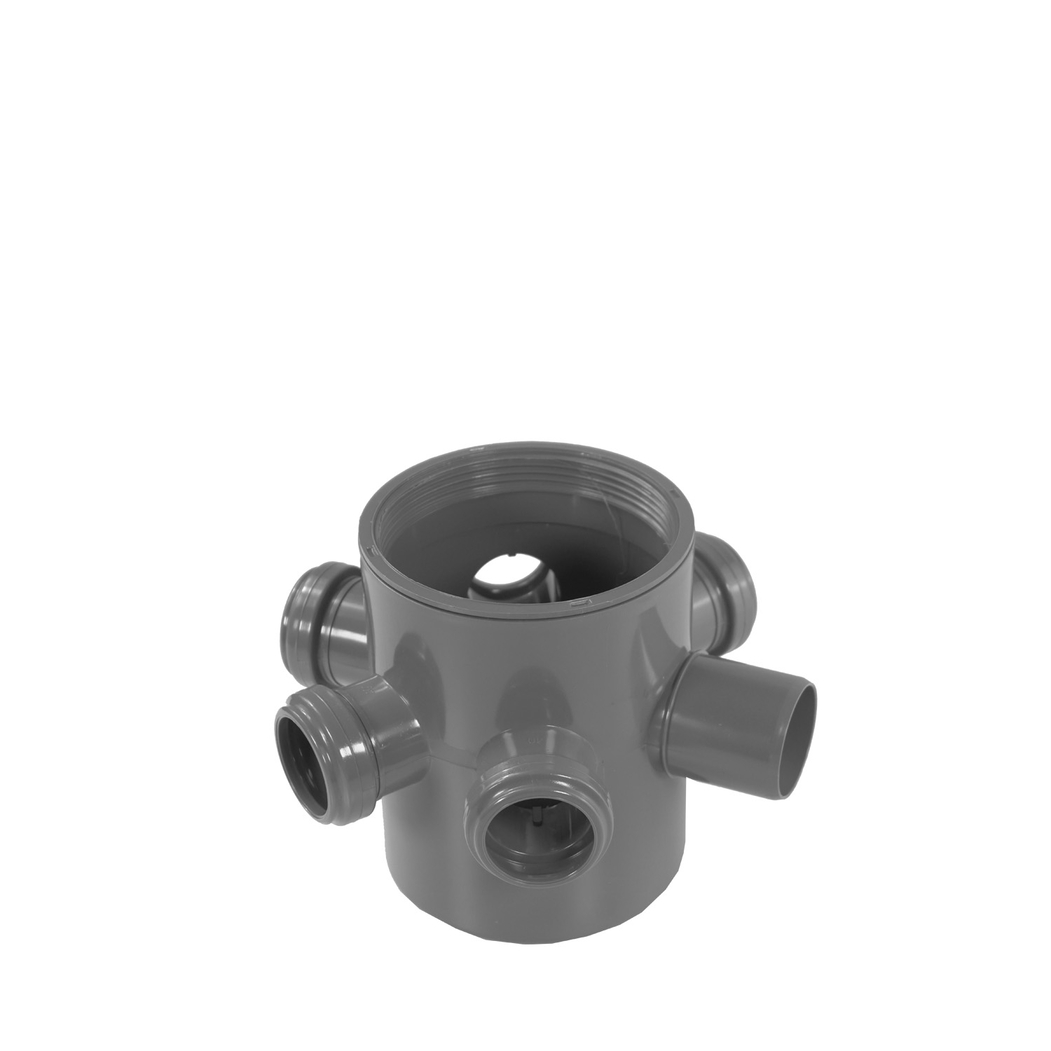 Sifão Pavimento PVC DIN 125 x 40 x 50 - 5606240059454