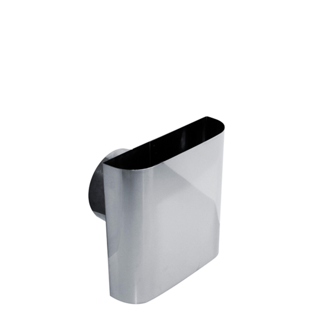 Chapéu Parede Inox c/ Grelha 80 - 5606240156405