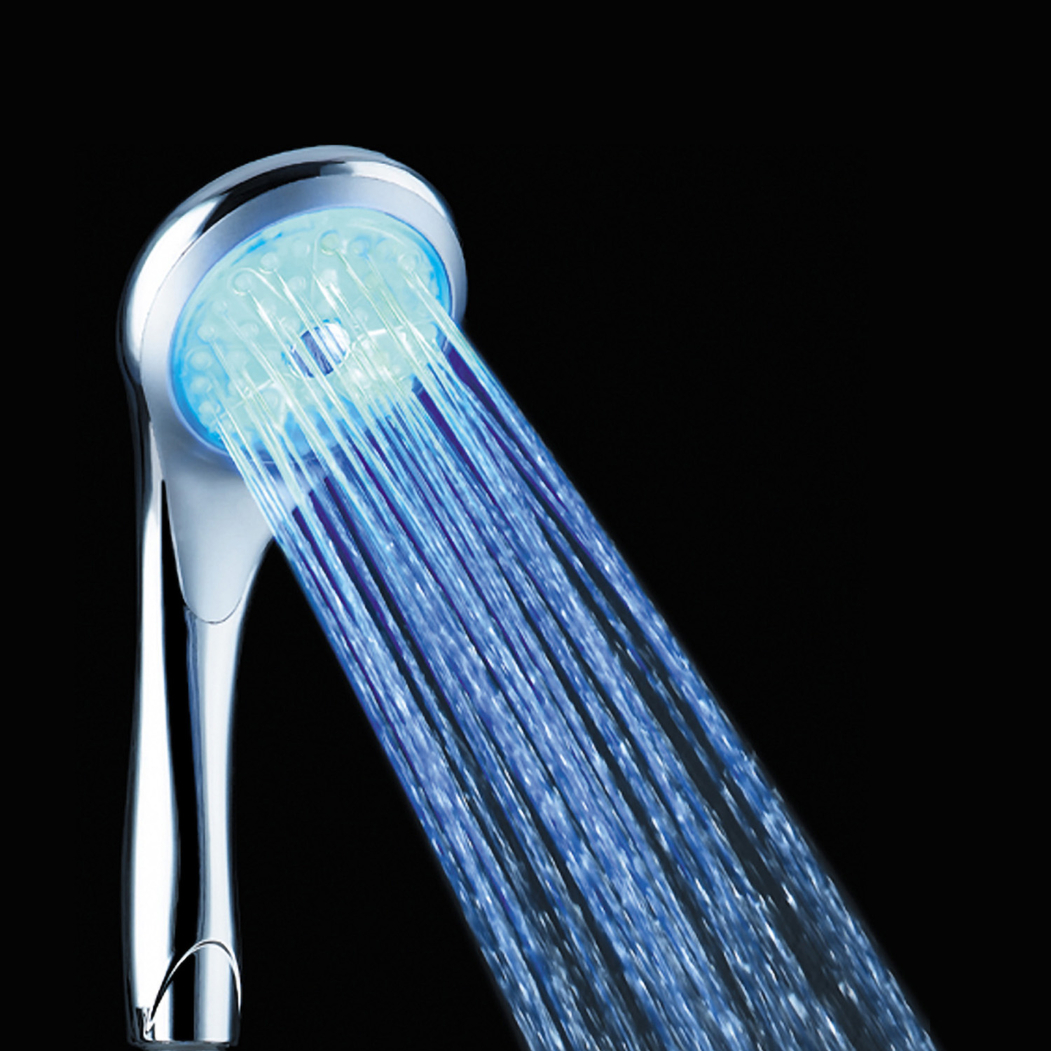 Chuveiro de Mão LED RAINBOW Cromado - AIDIA - 5606240139835