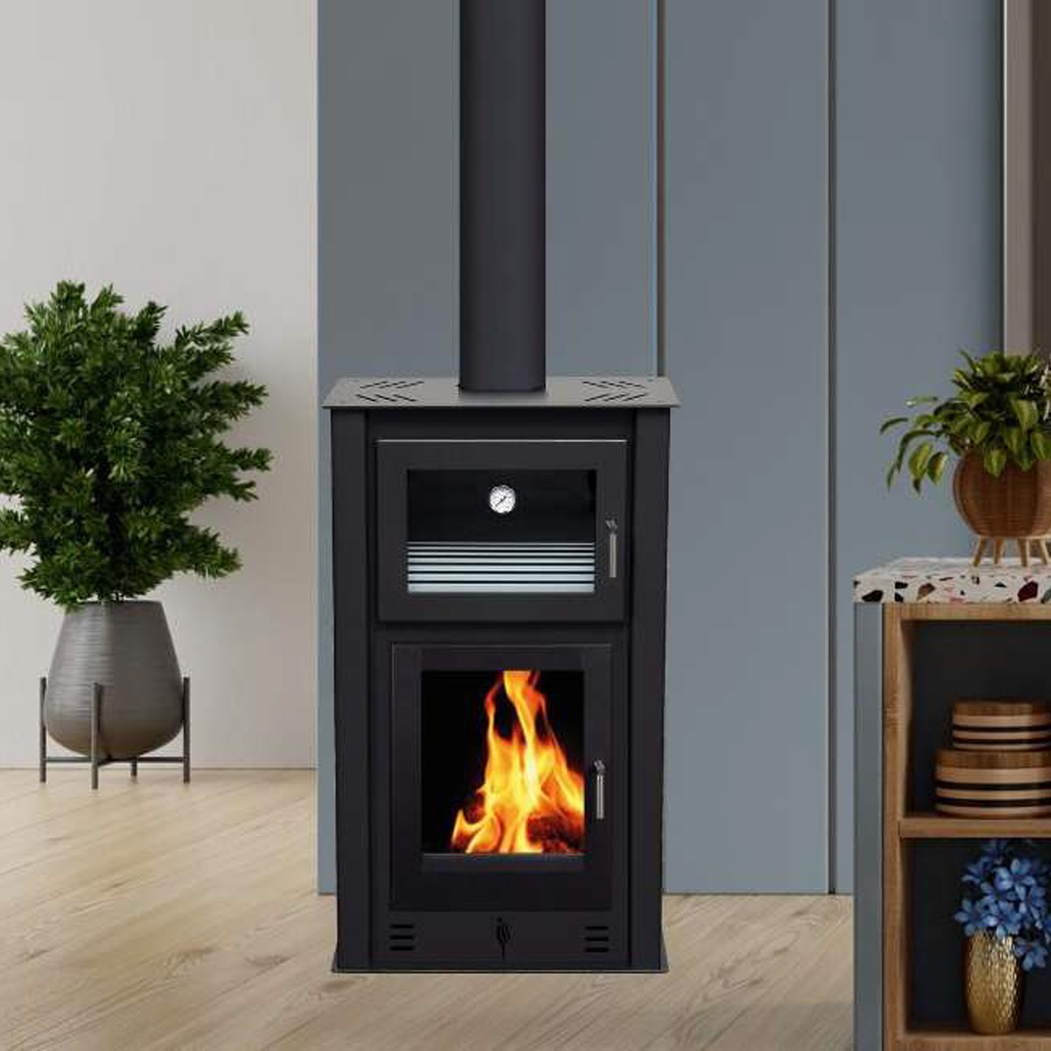 Salamandra a Lenha ÍRIS N990 8.5 Kw - METLOR - 5606240181032