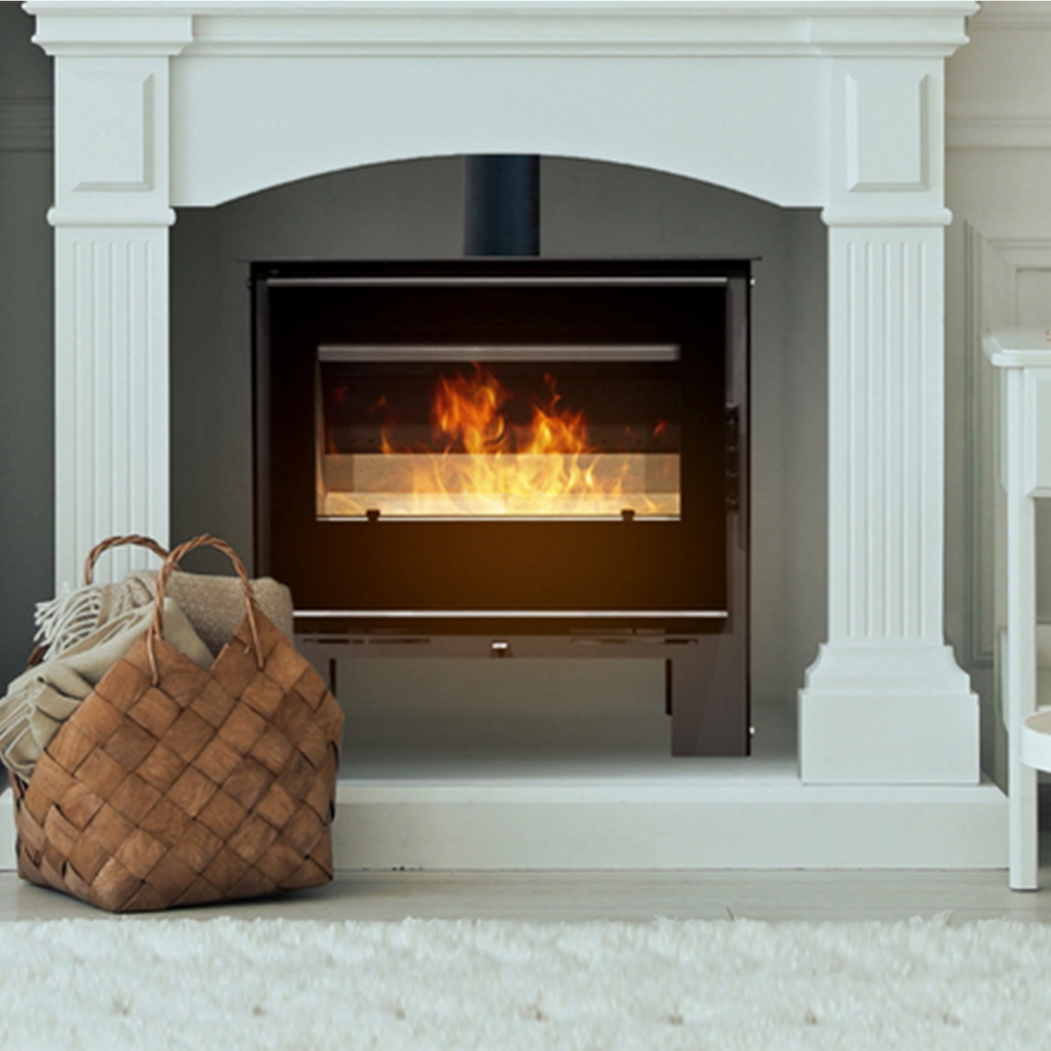 Salamandra a Lenha SMART PLUS 7.8 Kw - METLOR - 5606240226764