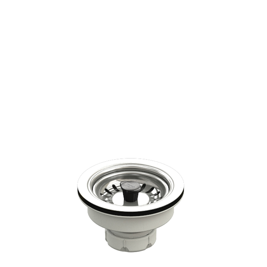 Válvula Cesta Banca Aço Inoxidável - JIMTEN - 8426621221853