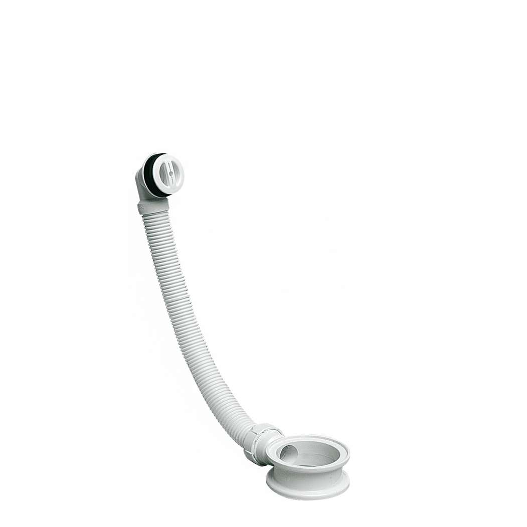 Adaptador Respiro Redondo e Tubo Flexível Cromado - JIMTEN - 8426621003237