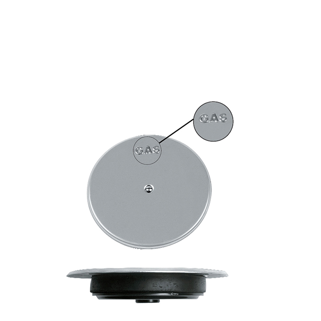 Tampa Expansão p/ Gás Aço Inoxidável - JIMTEN - 8426621260302