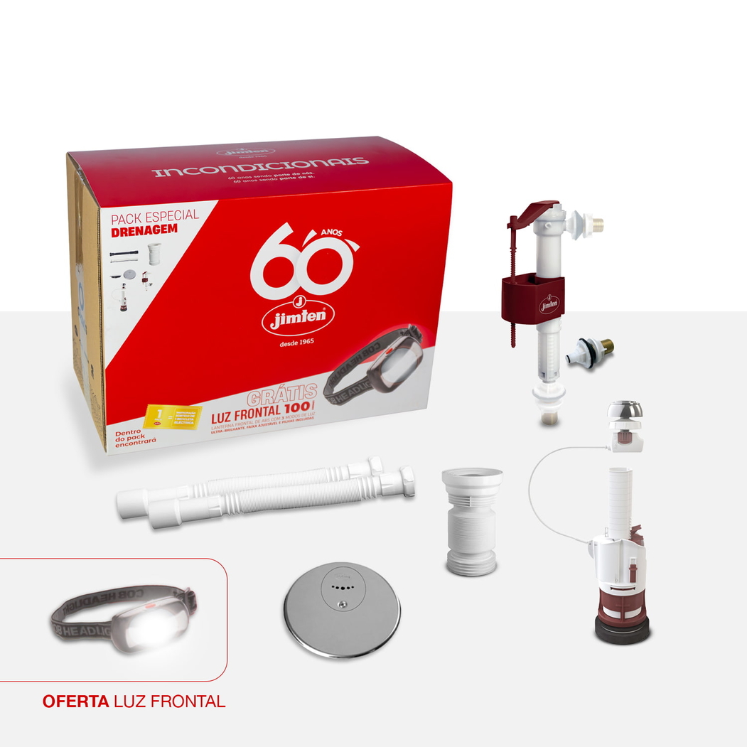 Pack Especial Drenagem - JIMTEN - 8426621249253