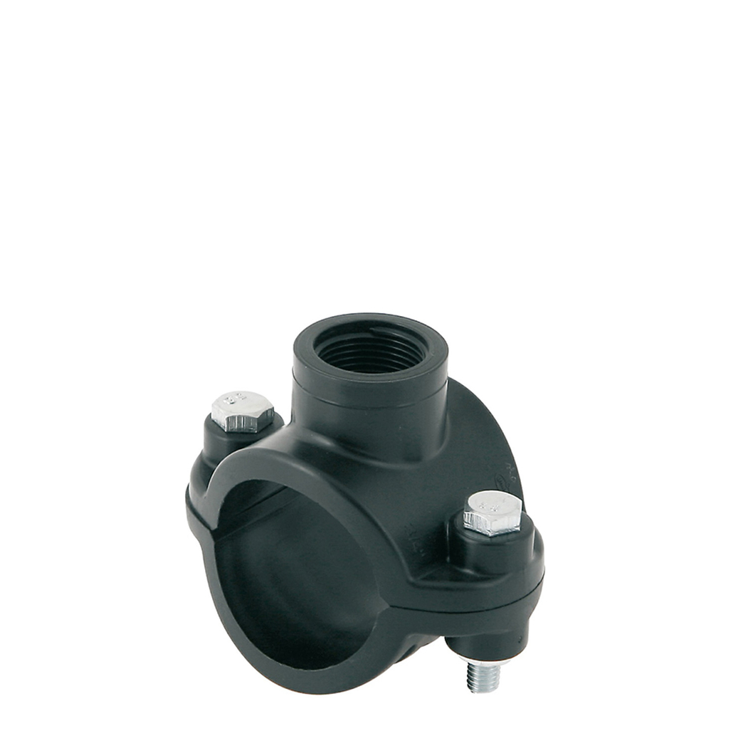 Abraçadeira PP 2 Parafusos 25 x ½