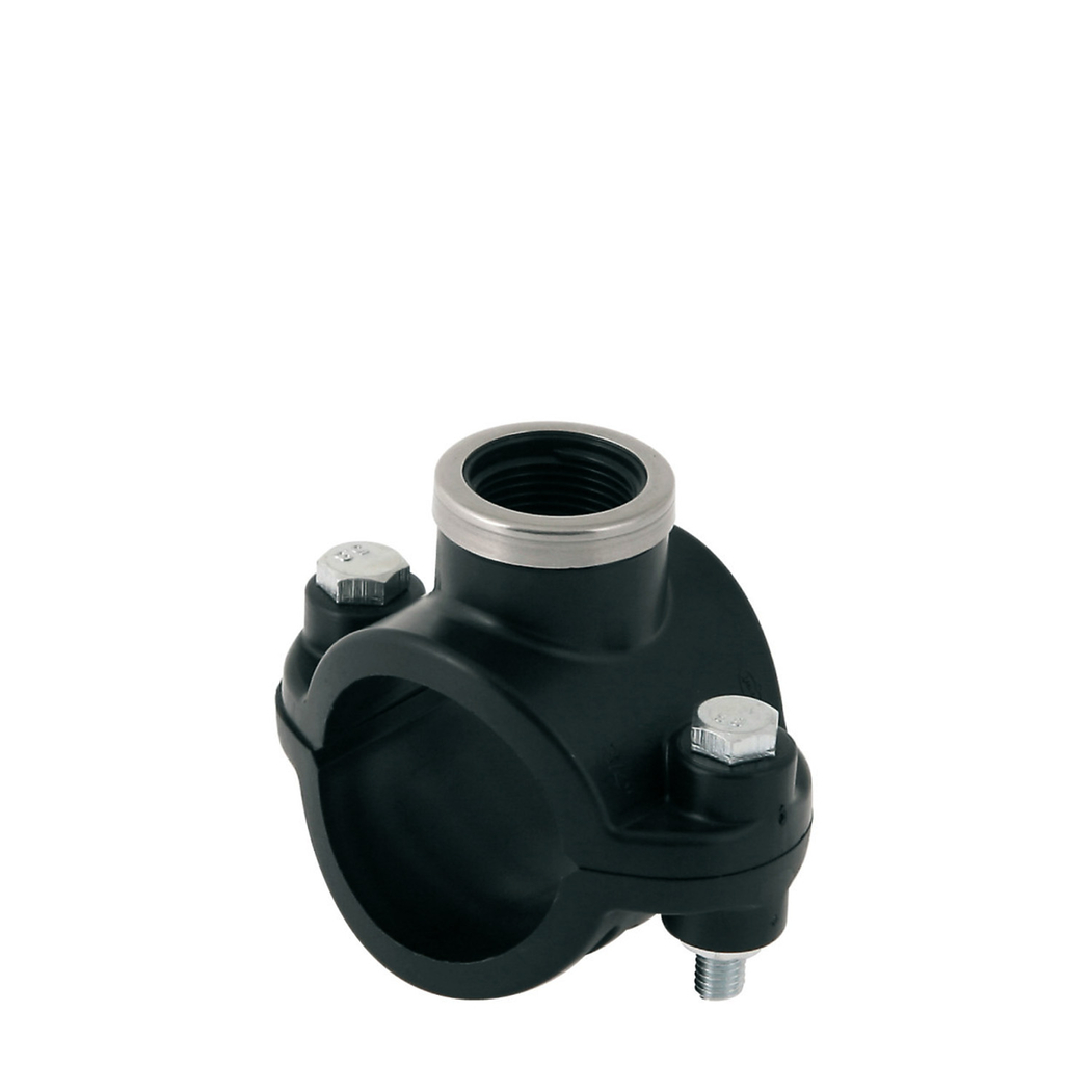 Abraçadeira PP c/ Reforço 2 Parafusos 25 x ½