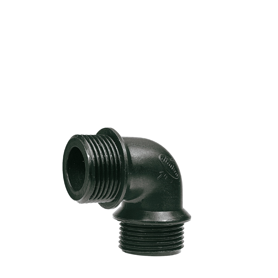 Curva 90º PP Macho ½